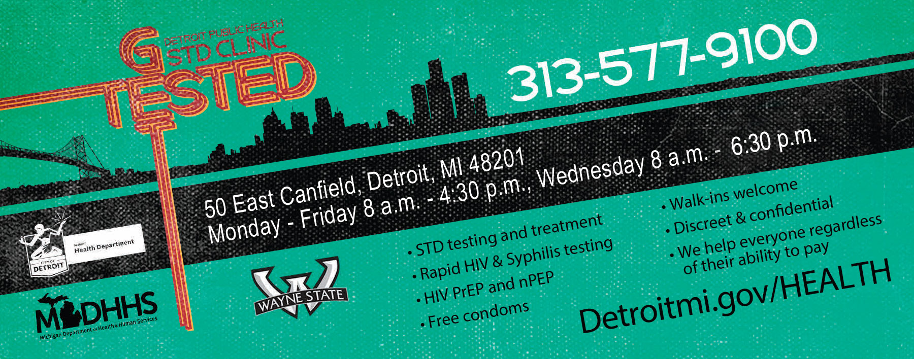 City of Detroit Health Department STD Clinic